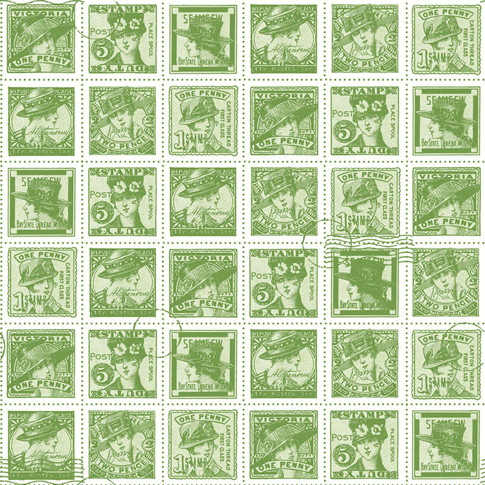 Riley Blake Designs - Sew Journal - C13895-GREEN