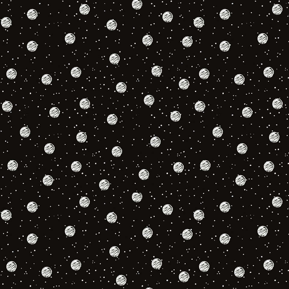 Riley Blake Designs - White as Snow - C13559-BLACK