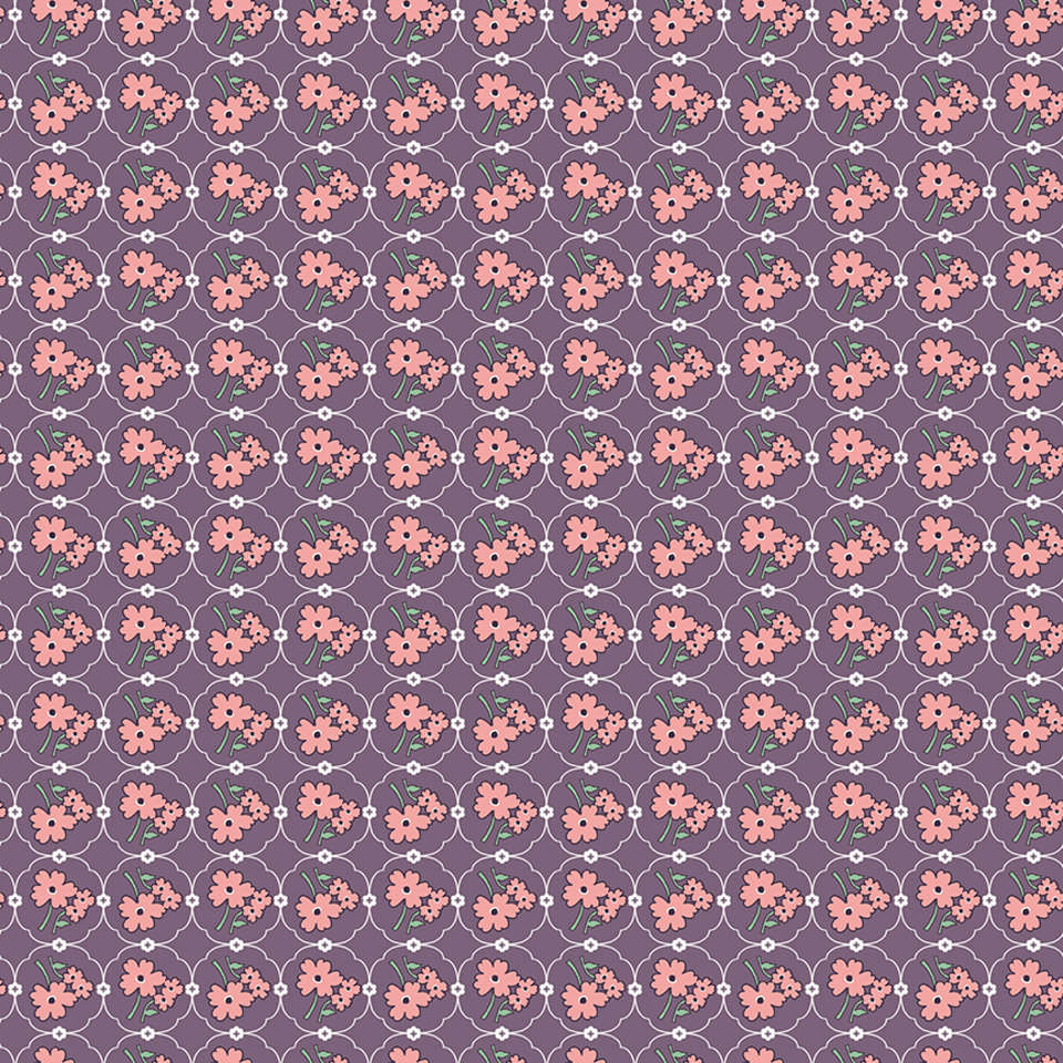 Riley Blake Designs - Bee Vintage - C13079-PLUM