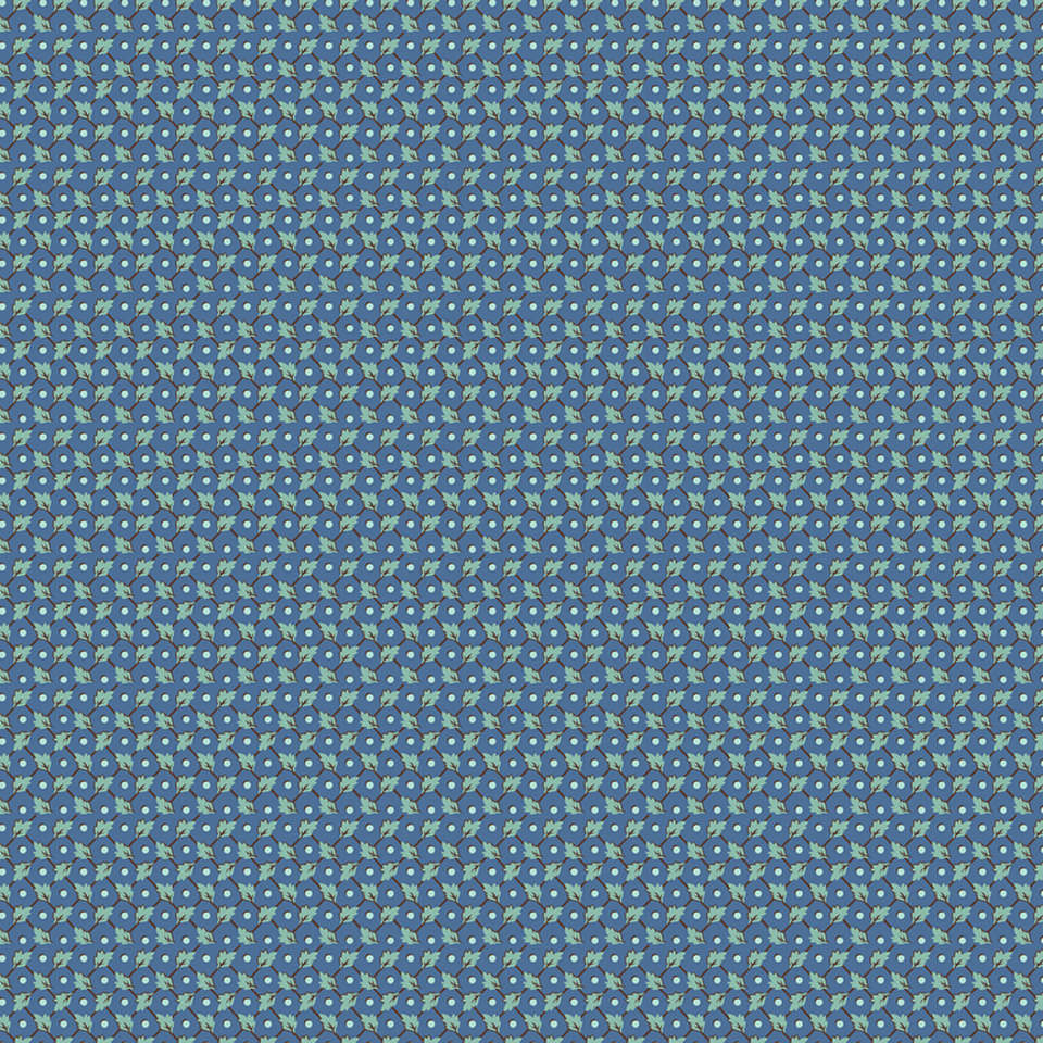 Riley Blake Designs - Home Town - C13597-DENIM