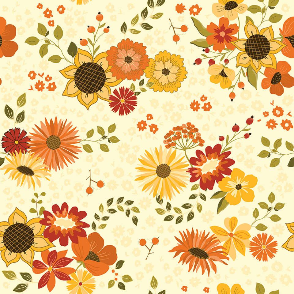 Riley Blake Designs - Fall's in Town - C13510-CREAM