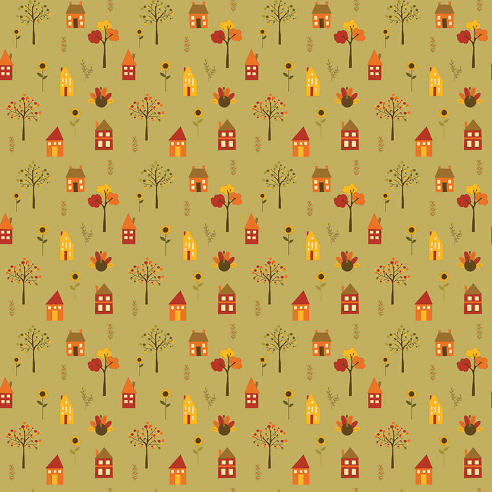 Riley Blake Designs - Fall's in Town - C13512-GREEN