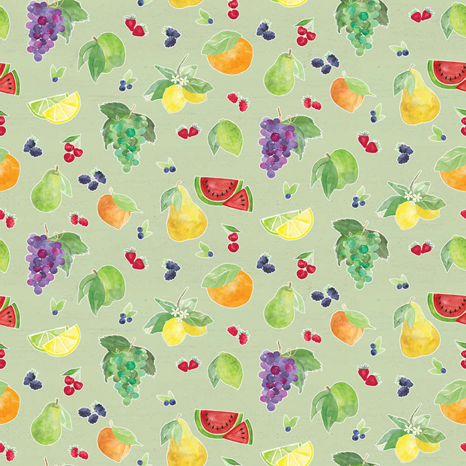 Riley Blake Designs - Monthly Placemats - C12415-GREEN