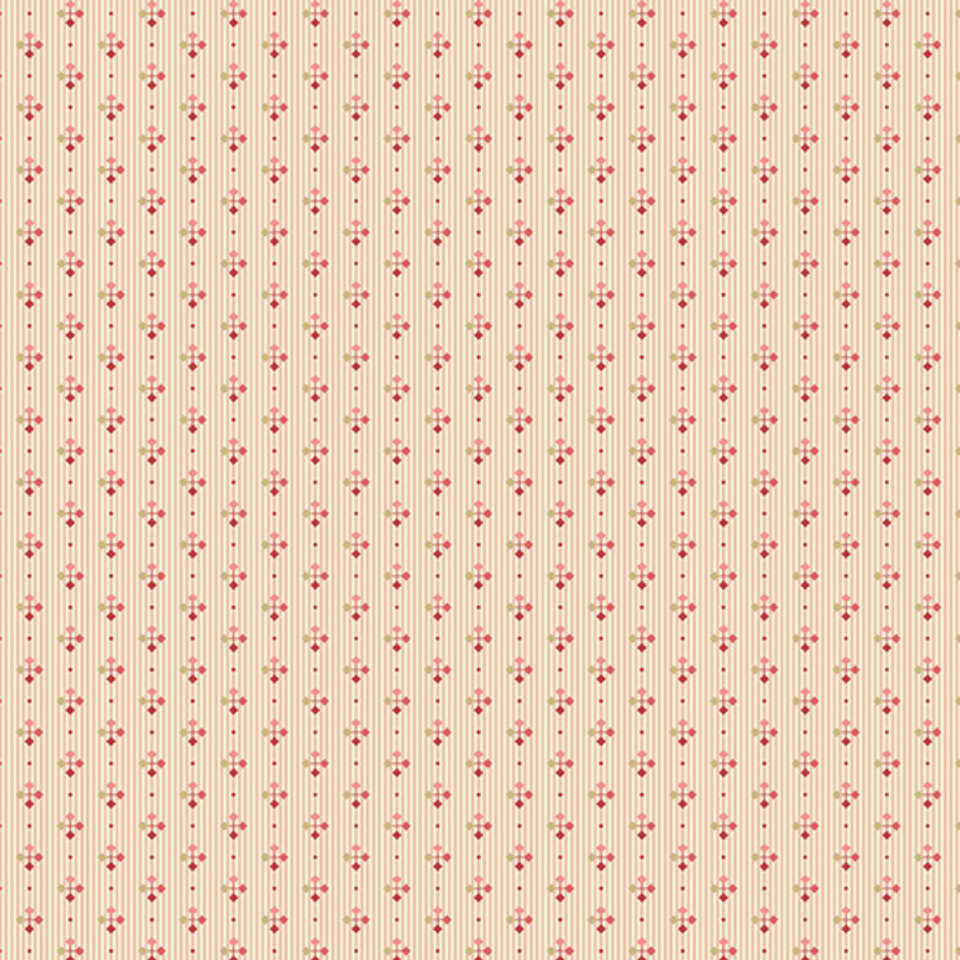 Andover Fabrics - Strawberries and Cream - A-366-LE