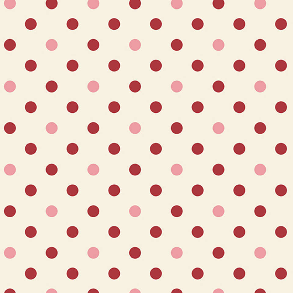 Andover Fabrics - Strawberries and Cream - A-495-LR