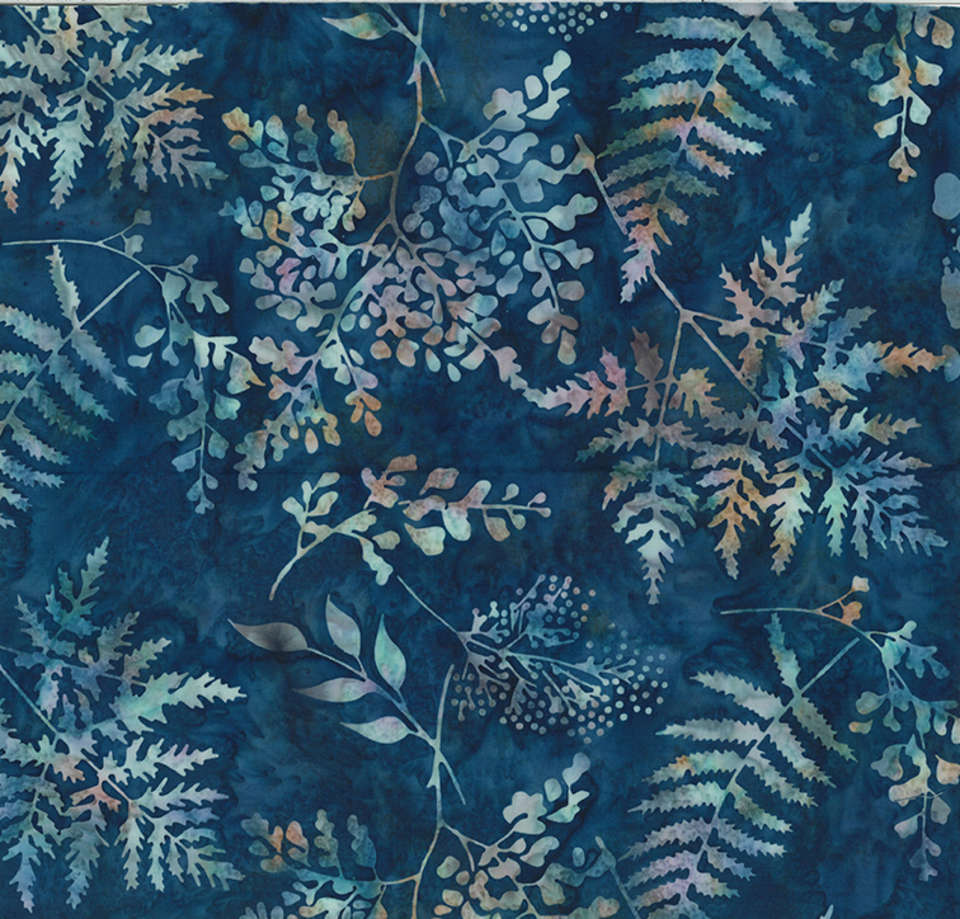 Hoffman California Fabrics - Wheat Fields - V2529-19-Navy