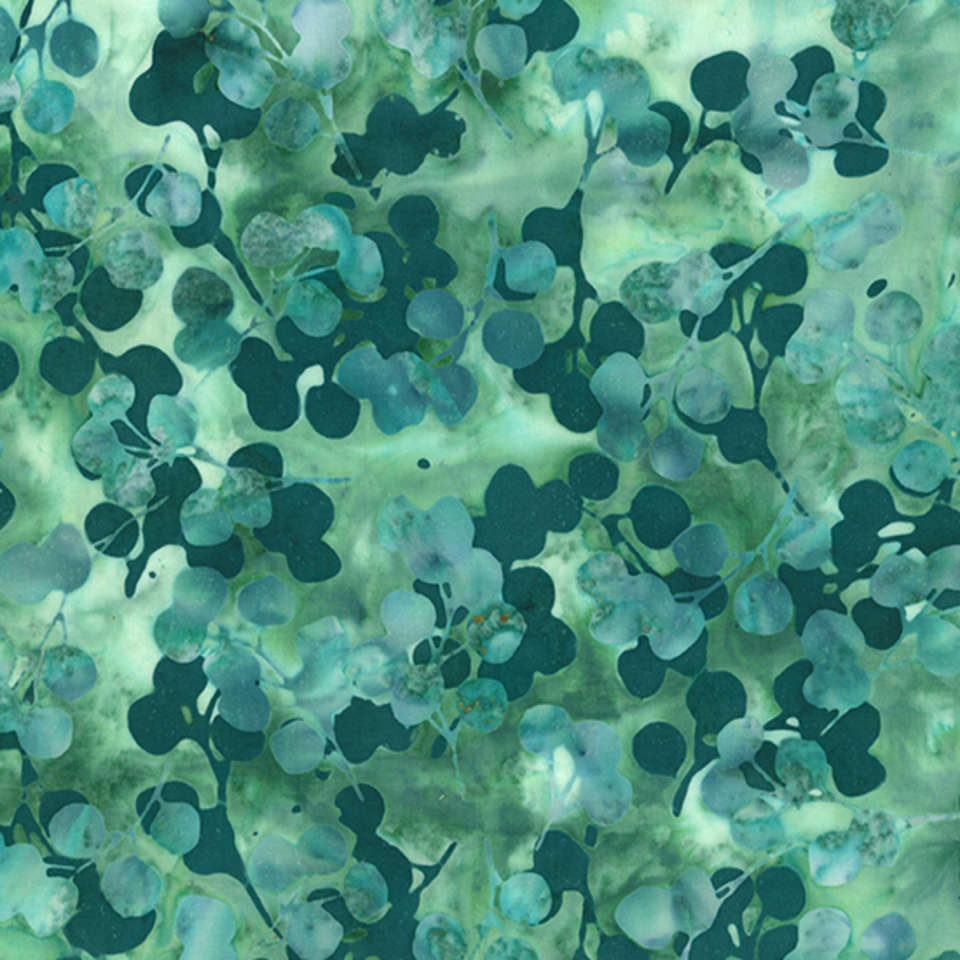 Hoffman California Fabrics - Brilliant Gems - V2531-211-Green-Tea