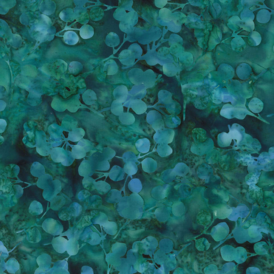 Hoffman California Fabrics - Brilliant Gems - V2531-467-Sea-Cliff