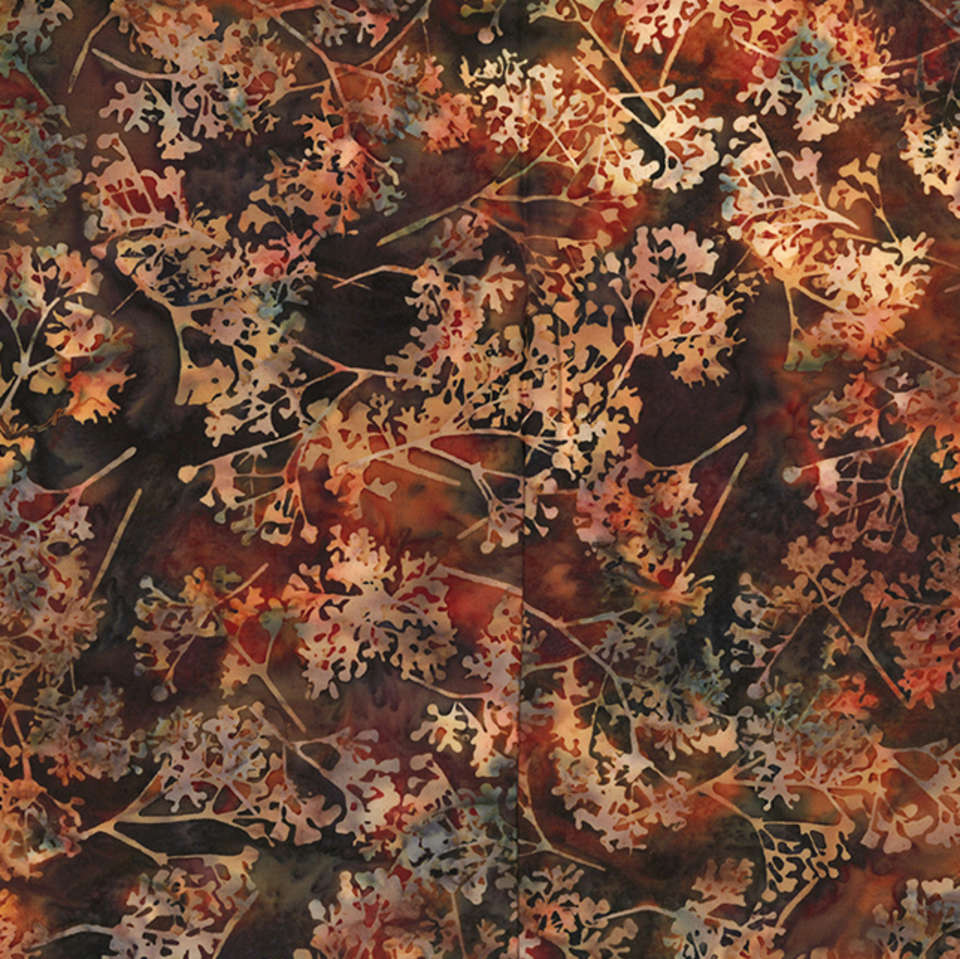 Hoffman California Fabrics - Homestead - V2532-180-Walnut