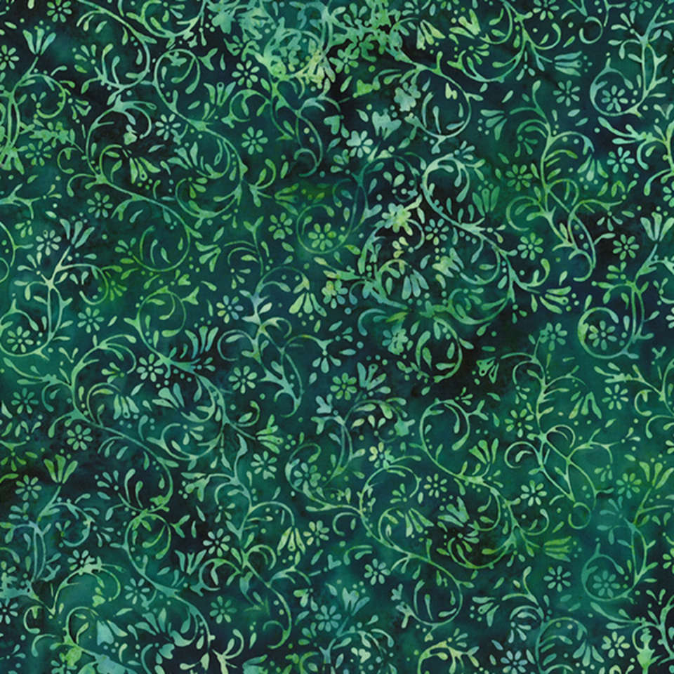 Hoffman California Fabrics - Seascape - V2535-60-Hunter