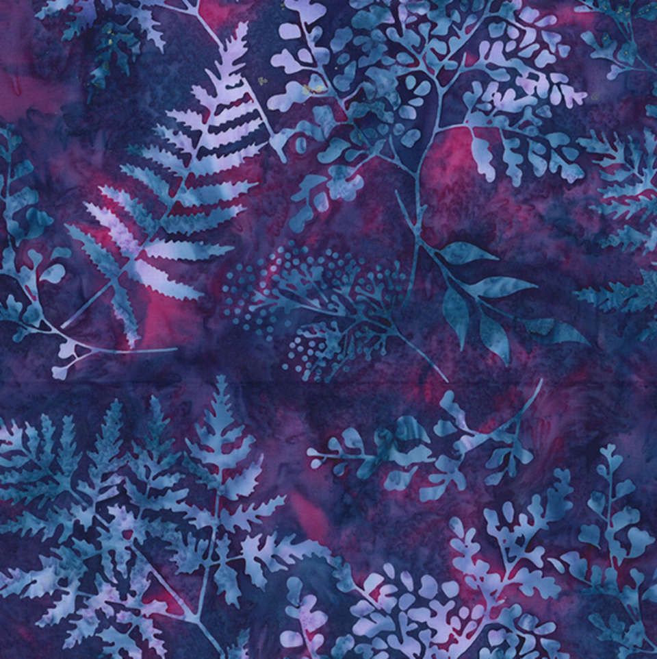 Hoffman California Fabrics - Violet and Pink Skies - V2529-382-Grape-Juice