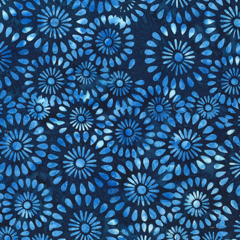 Hoffman California Fabrics - Violet and Pink Skies - V2538-317-Macaw