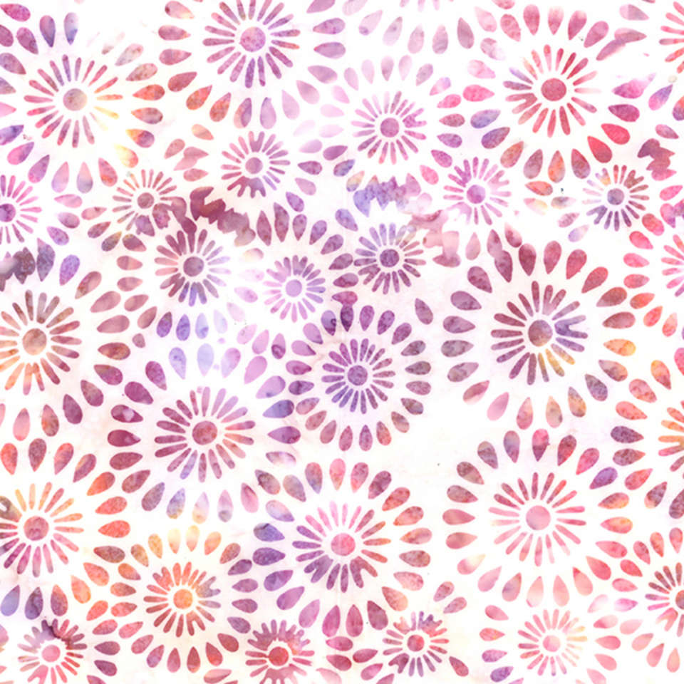 Hoffman California Fabrics - Violet and Pink Skies - V2538-482-Cotton-Candy