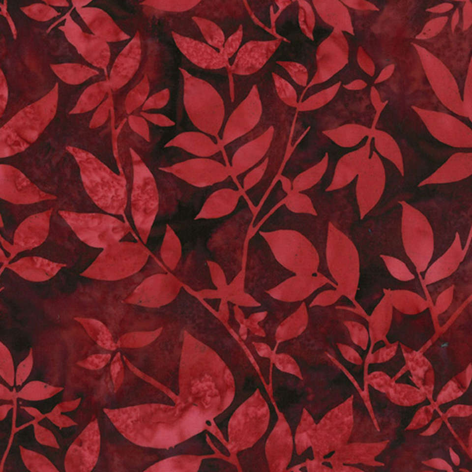 Hoffman California Fabrics - Garnet Glow - V2550-381-Pomegranate
