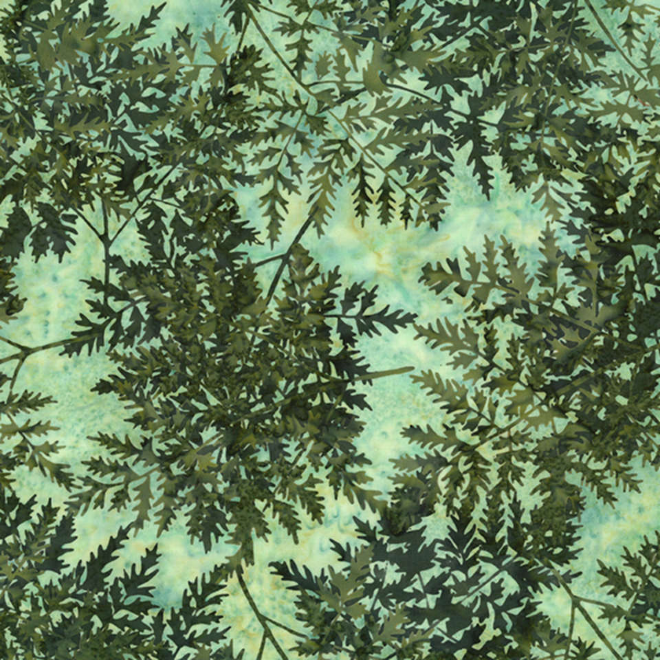 Hoffman California Fabrics - Sweet Breeze - V2548-227-Sprout