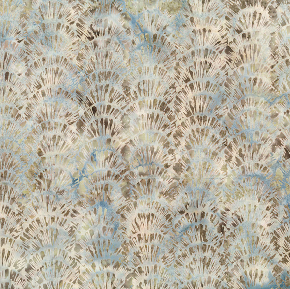 Hoffman California Fabrics - Jelly Fish Batiks - MR47-487-Boardwalk