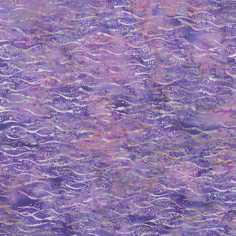 Hoffman California Fabrics - Jelly Fish Batiks - MR44-151-Sunset