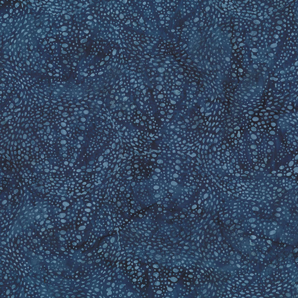 Hoffman California Fabrics - Jelly Fish Batiks - MR43-312-Atlantic
