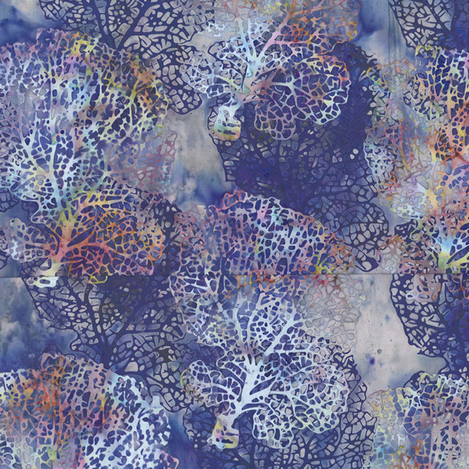 Hoffman California Fabrics - Jelly Fish Batiks - MR42-645-Horizon
