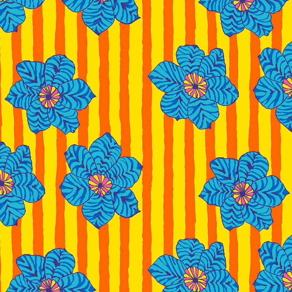 Free Spirit - Kaffe Fassett Collective August 2023 - PWBM091.ORANGE