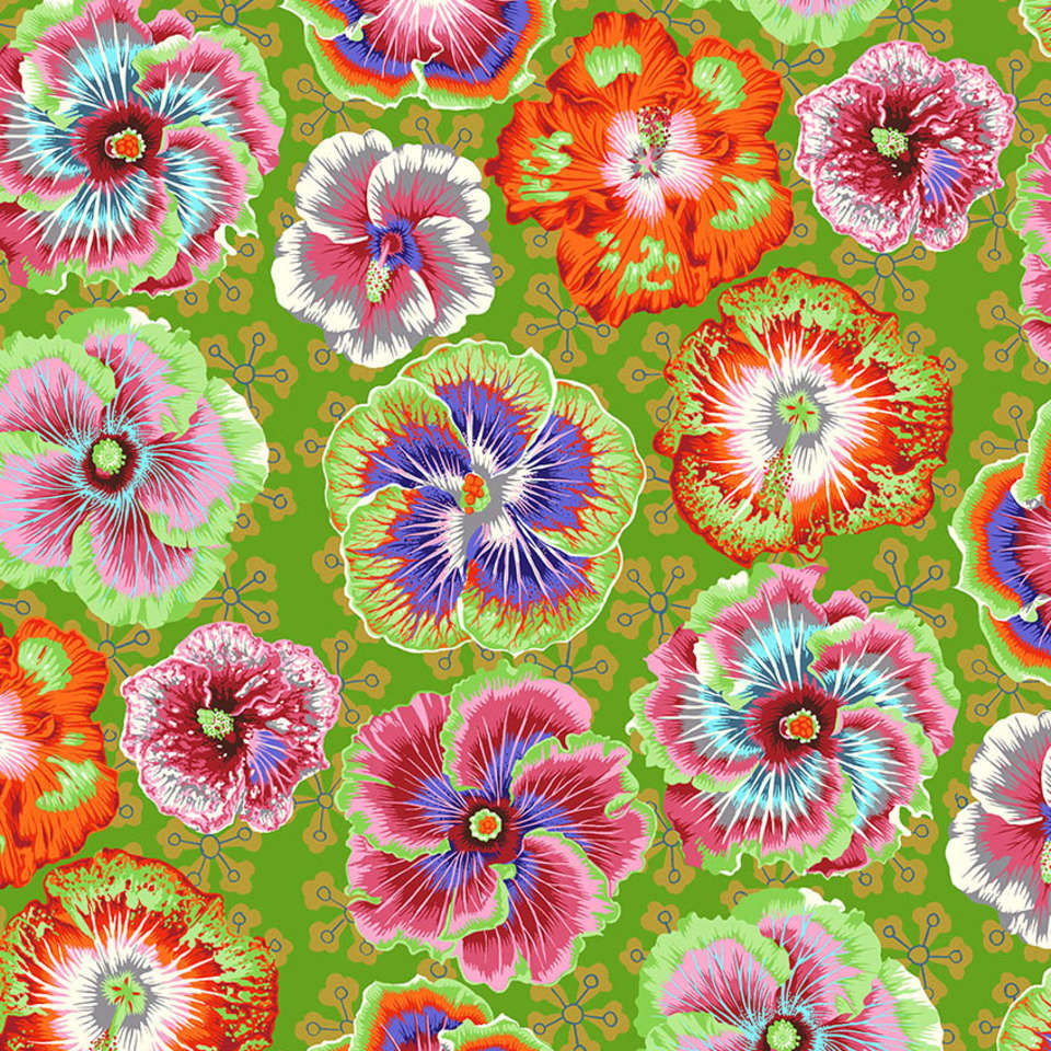 Free Spirit - Kaffe Fassett Collective August 2023 - PWPJ122.GREEN