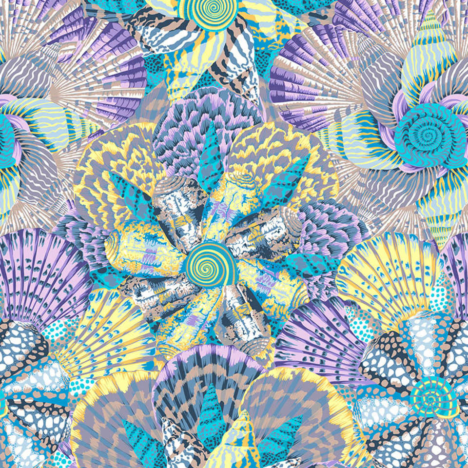 Free Spirit - Kaffe Fassett Collective August 2023 - PWPJ121.GREY