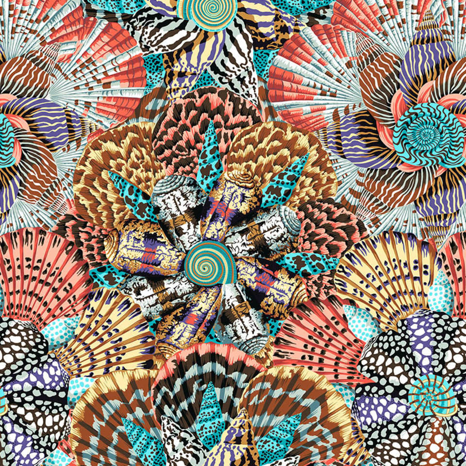 Free Spirit - Kaffe Fassett Collective August 2023 - PWPJ121.CONTRAST