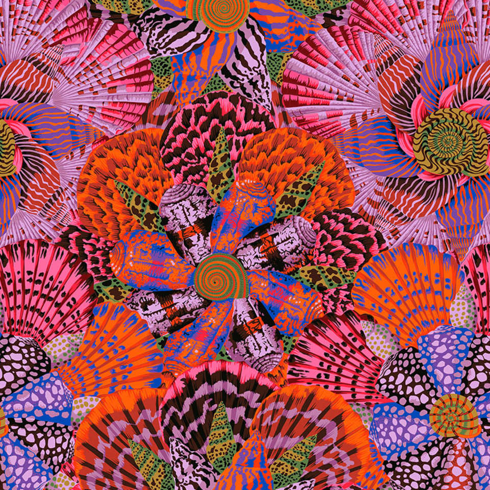 Free Spirit - Kaffe Fassett Collective August 2023 - PWPJ121.RED