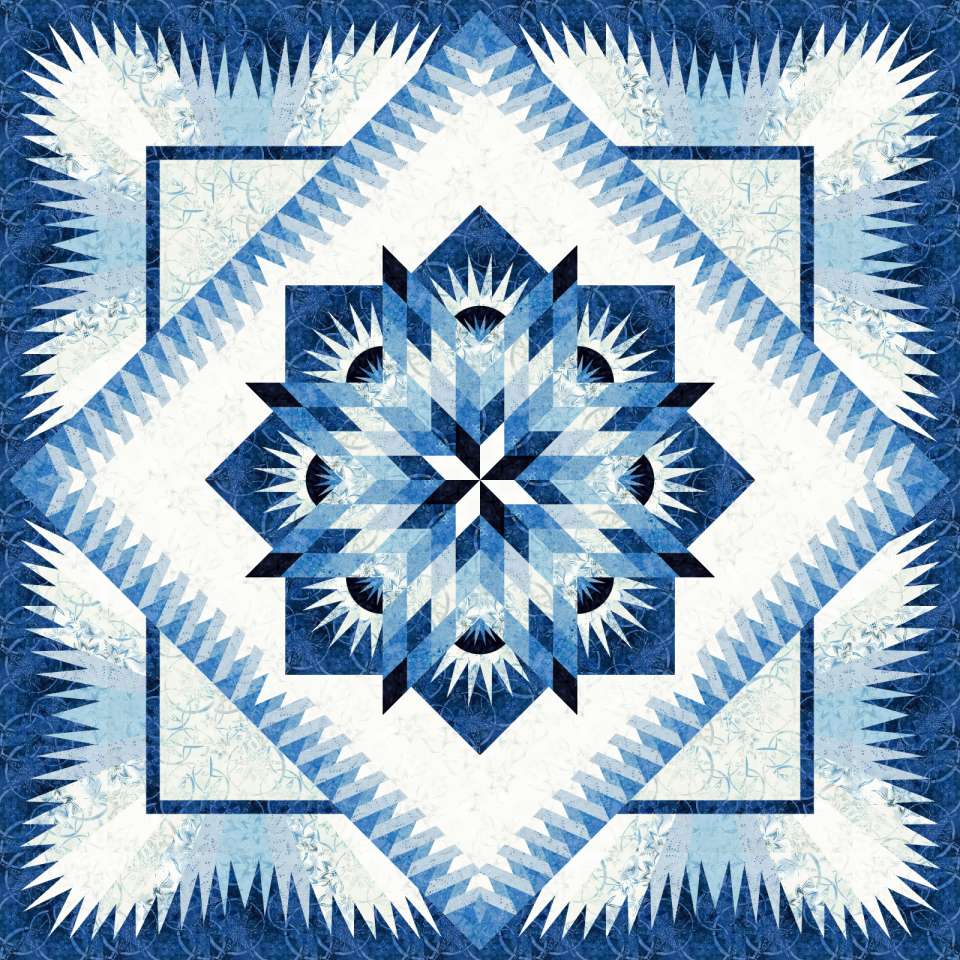 Summer Solstice (Queen) in Traditions Quilt Kits Marketplace