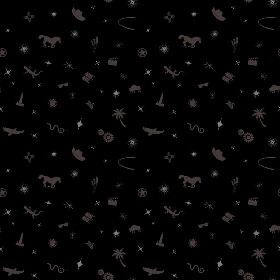 Riley Blake Designs - Route 66 - C15015-BLACK