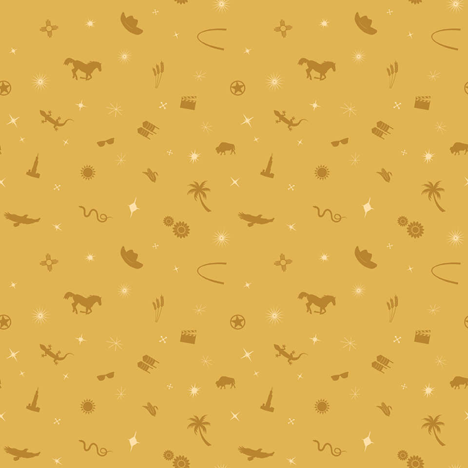 Riley Blake Designs - Route 66 - C15015-GOLD