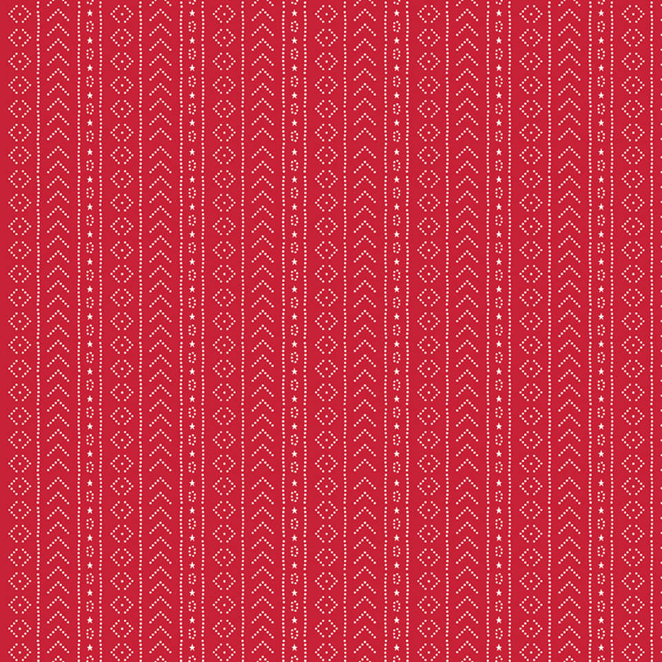 Riley Blake Designs - American Beauty - C14447-RED