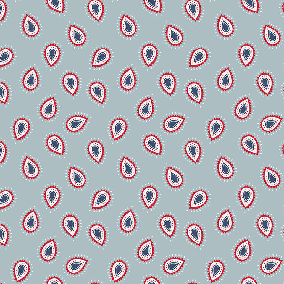 Riley Blake Designs - American Beauty - C14442-STORM