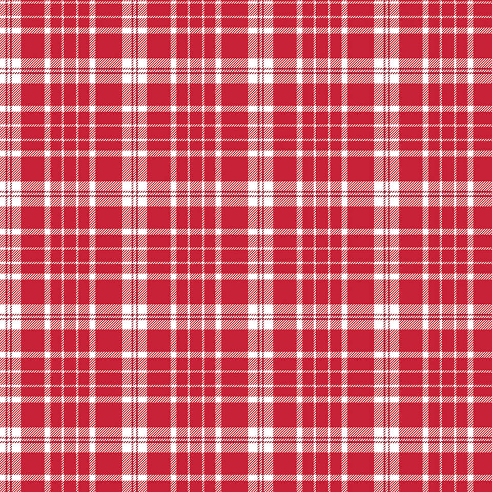 Riley Blake Designs - American Beauty - C14443-RED