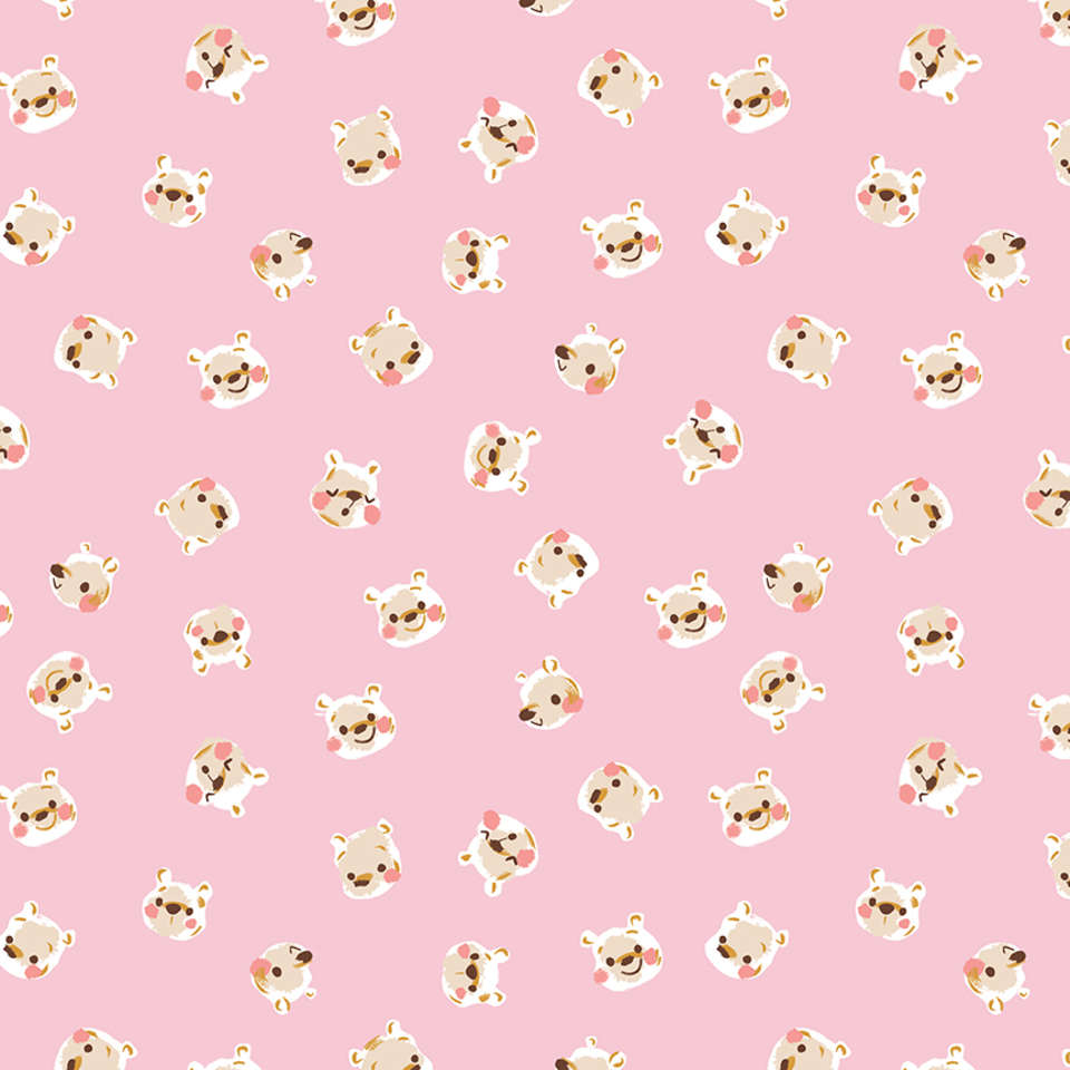 Riley Blake Designs - 100 Aker Woods - C15174-PINK