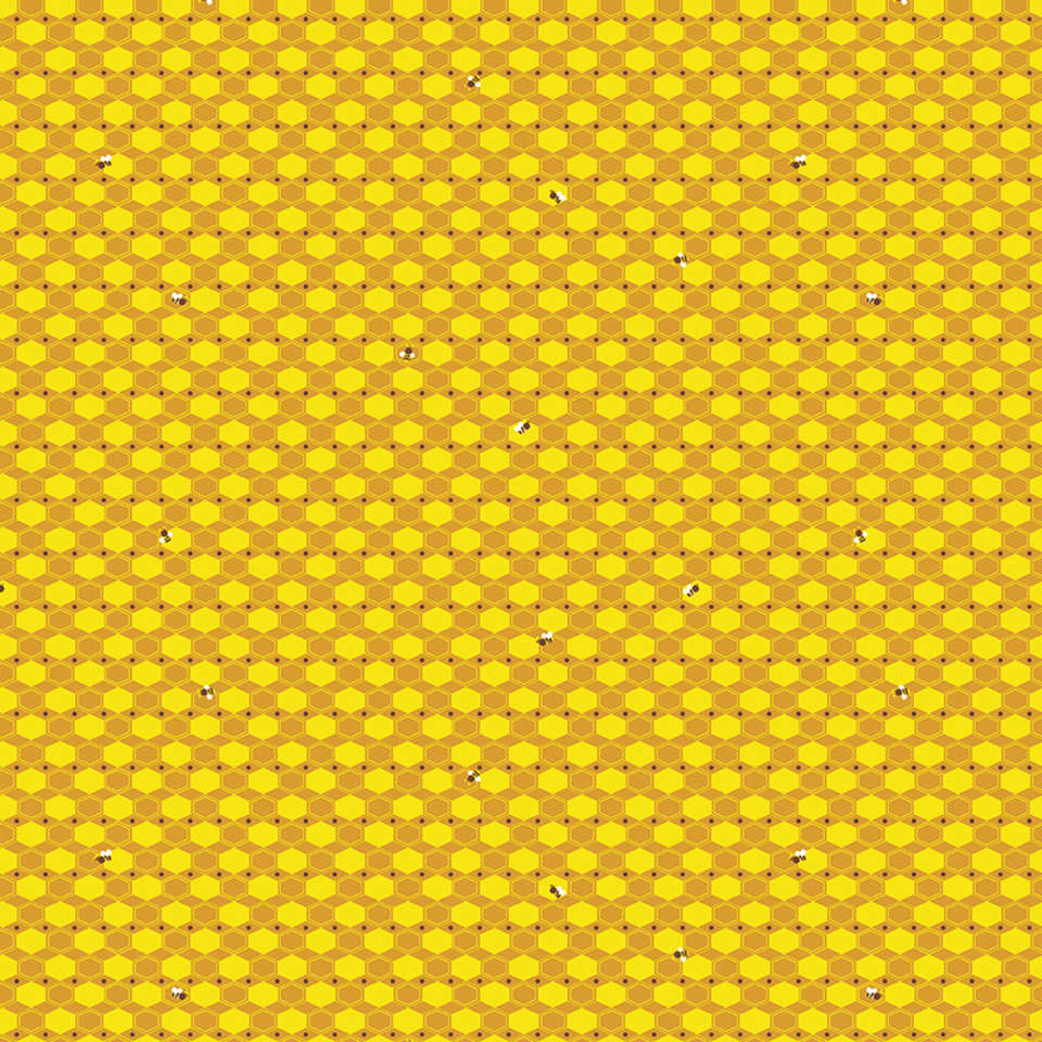 Riley Blake Designs - 100 Aker Woods - C15175-GOLD