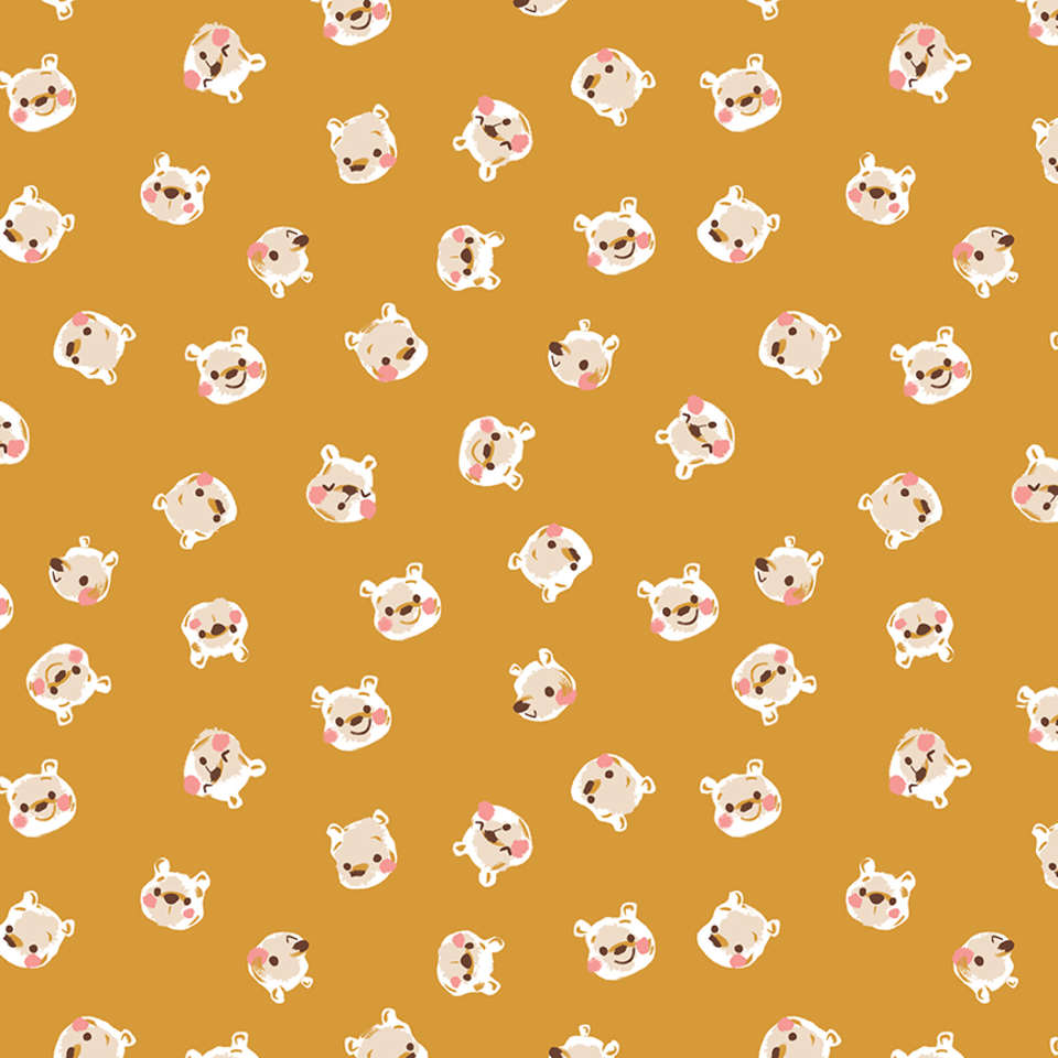 Riley Blake Designs - 100 Aker Woods - C15174-GOLD