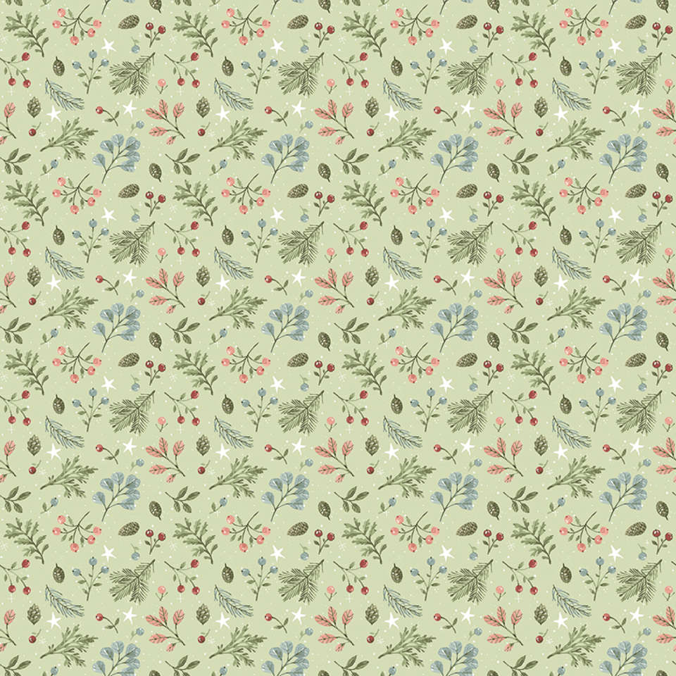 Riley Blake Designs - Magical Winterland - C14943-GREEN