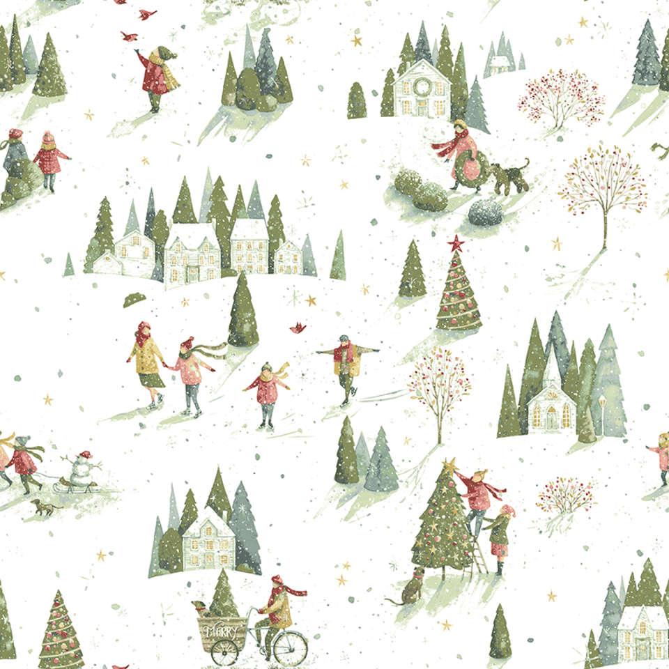 Riley Blake Designs - Magical Winterland - C14942-SNOW
