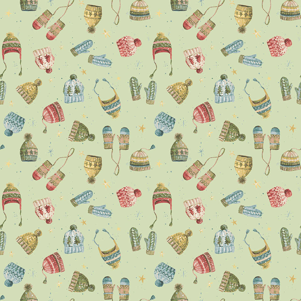 Riley Blake Designs - Magical Winterland - C14945-GREEN