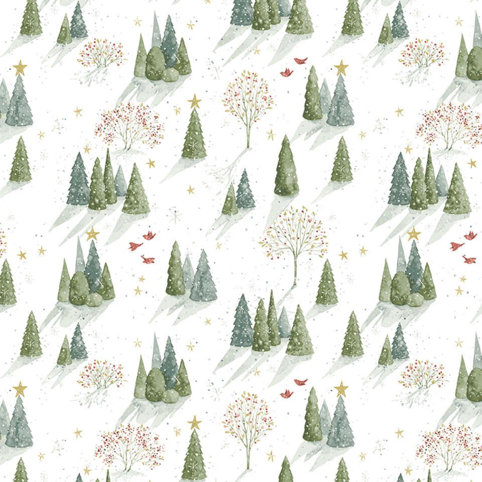 Riley Blake Designs - Magical Winterland - C14941-SNOW