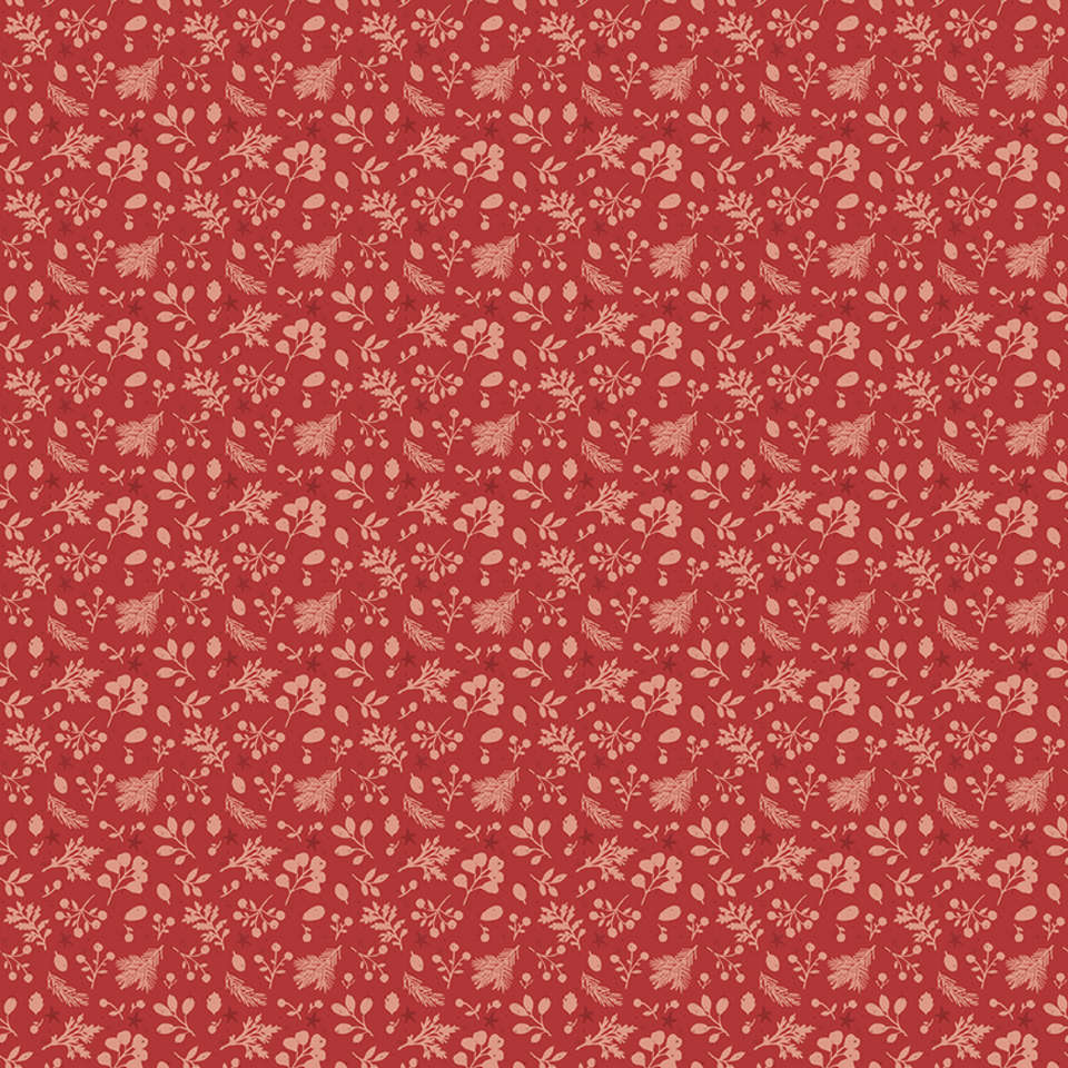 Riley Blake Designs - Magical Winterland - C14947-BARNRED