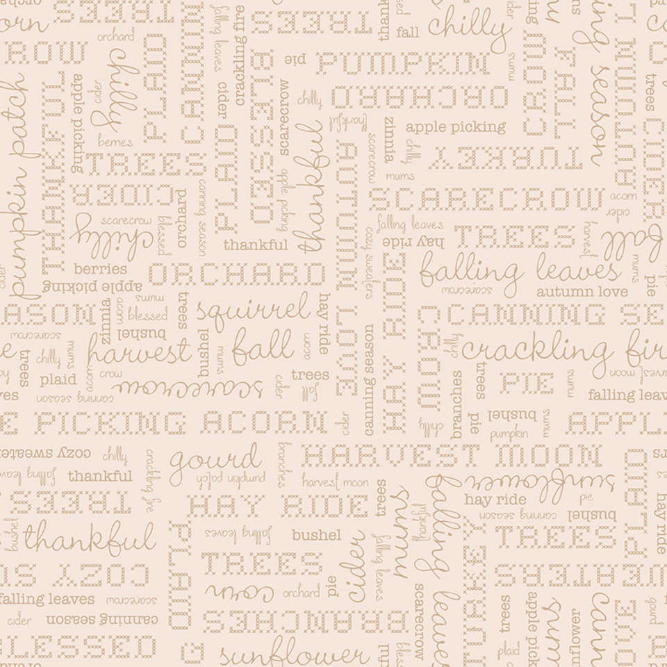 Riley Blake Designs - Autumn - C14667-LATTE