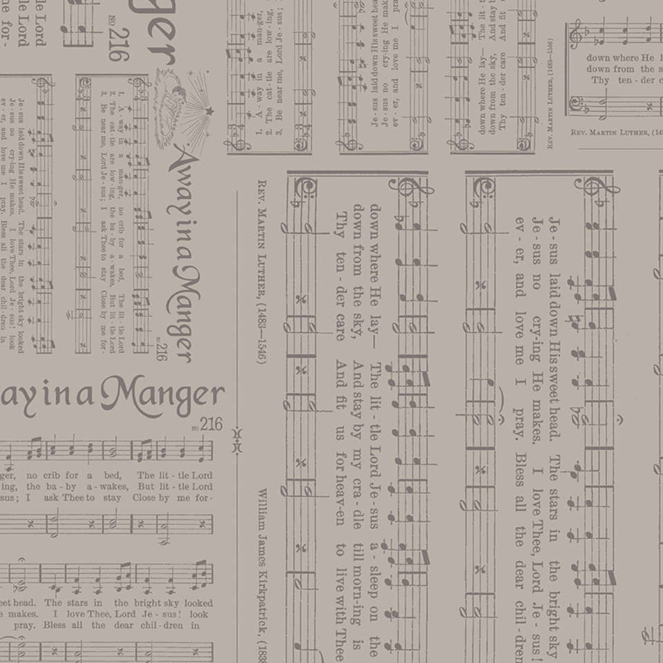 Riley Blake Designs - Home Town Holiday - C14901-PEWTER