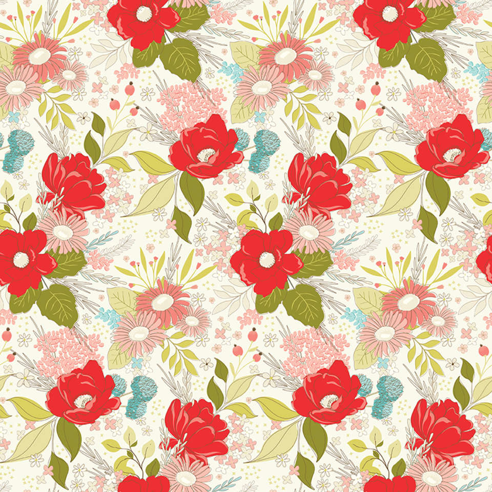 Riley Blake Designs - Feed My Soul - C14550-CREAM