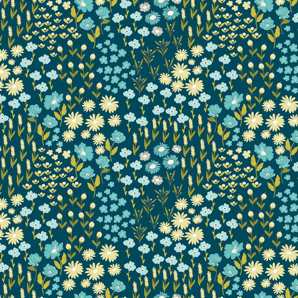 Riley Blake Designs - Feed My Soul - C14551-NAVY