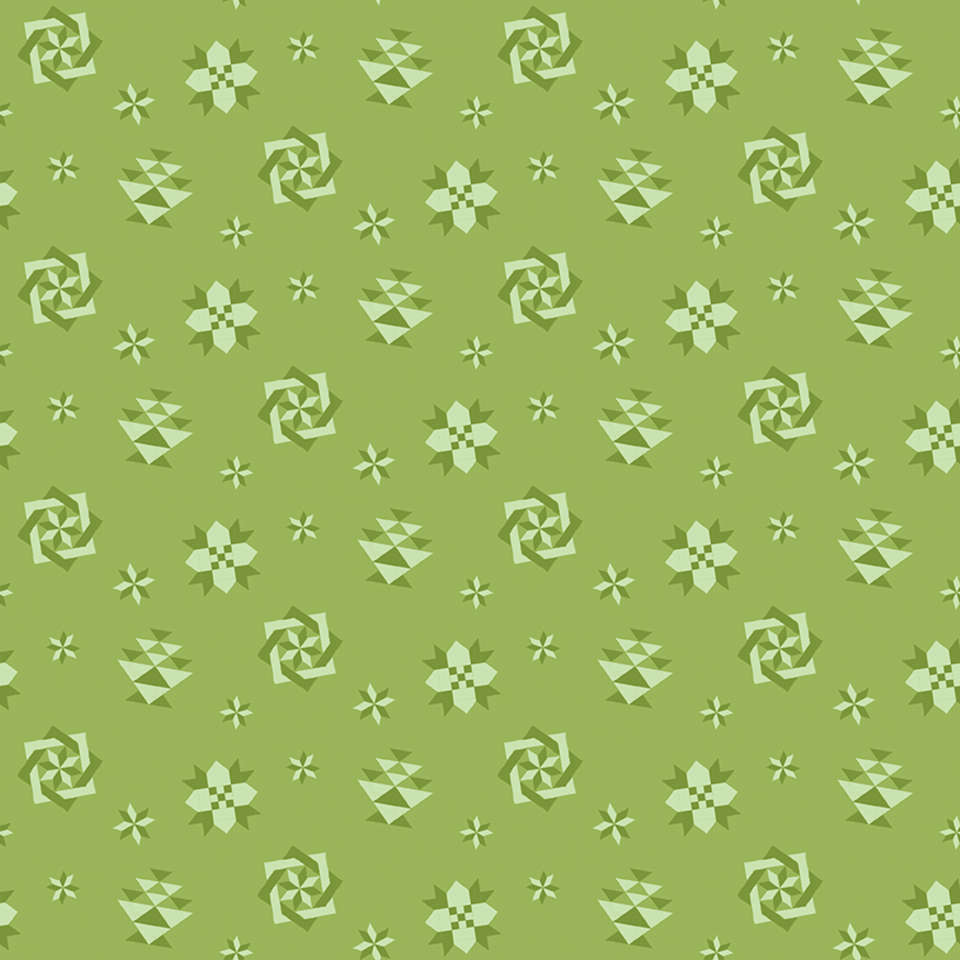 Riley Blake Designs - Spring Barn Quilts - C14332-GREEN