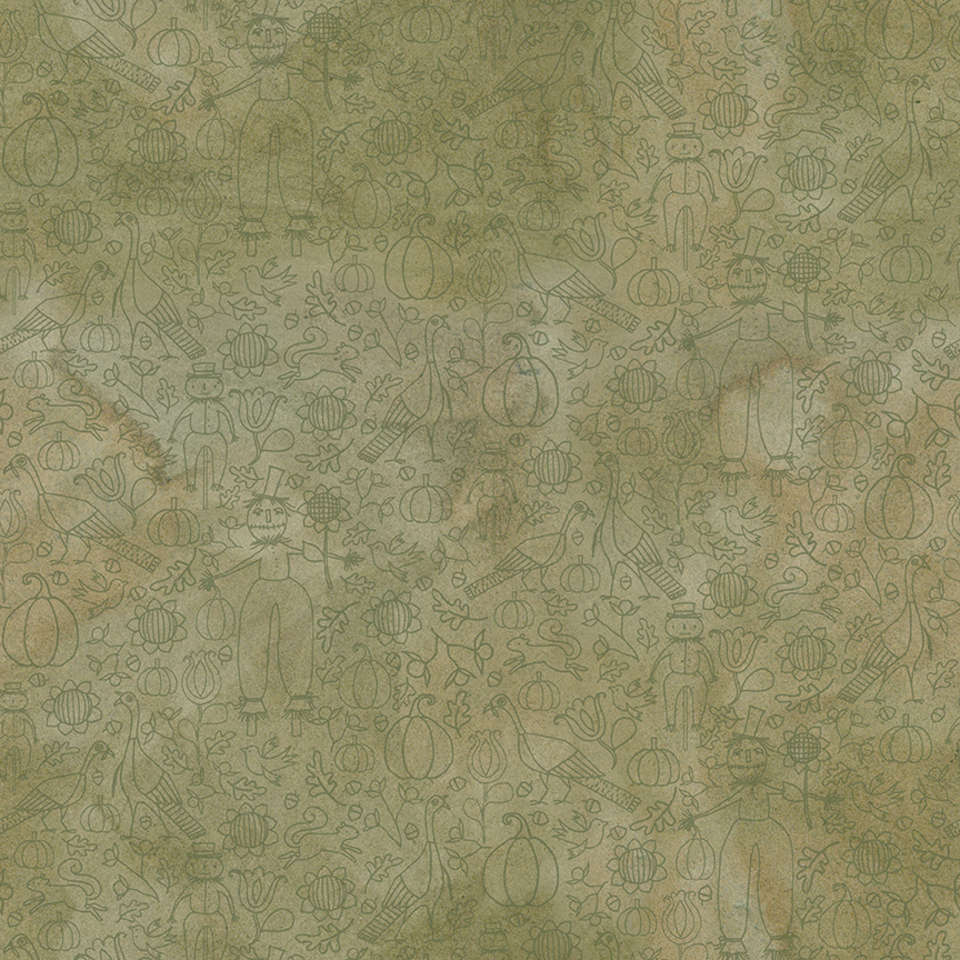 Riley Blake Designs - Bittersweet Farm - C14855-OLIVE