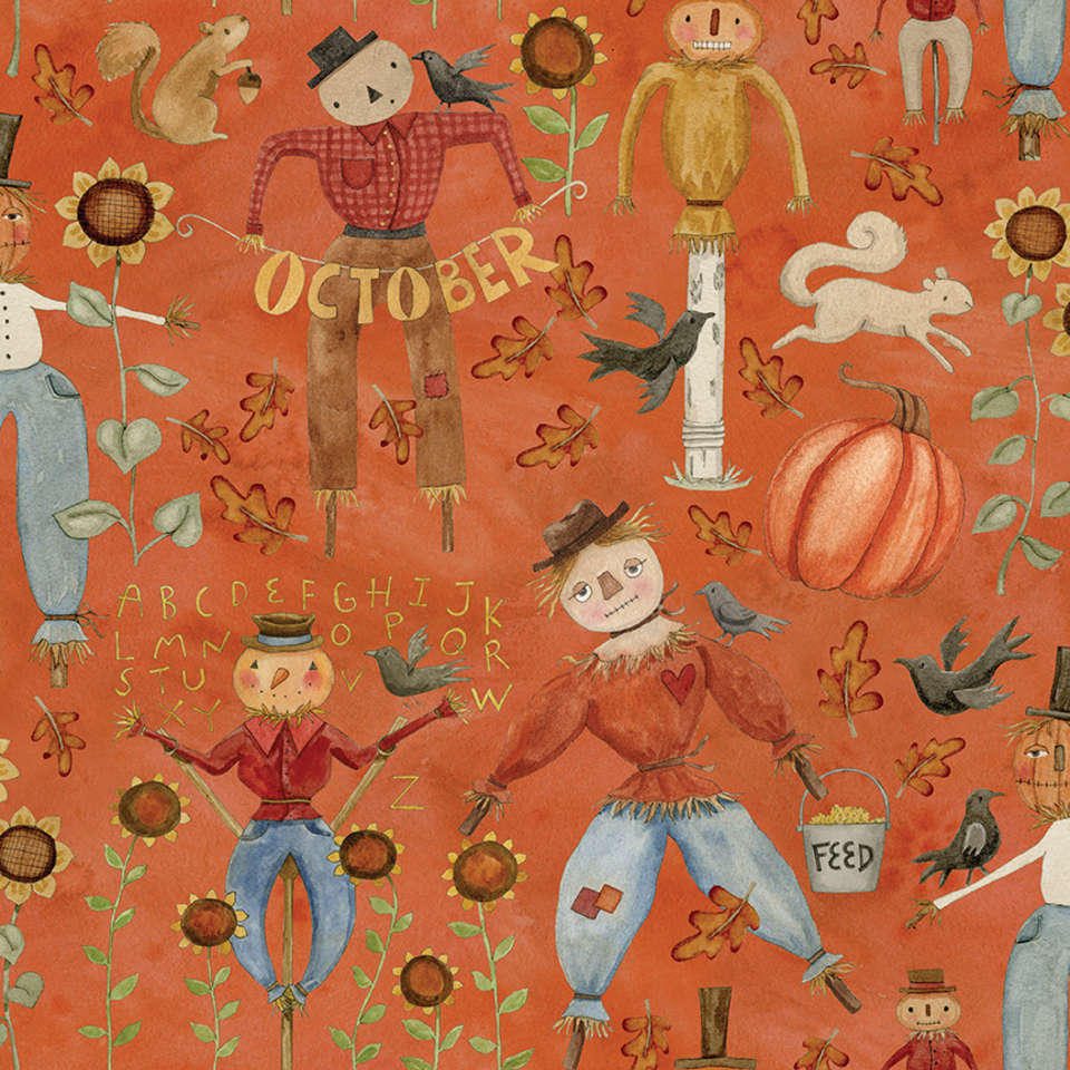 Riley Blake Designs - Bittersweet Farm - C14850-SQUASH