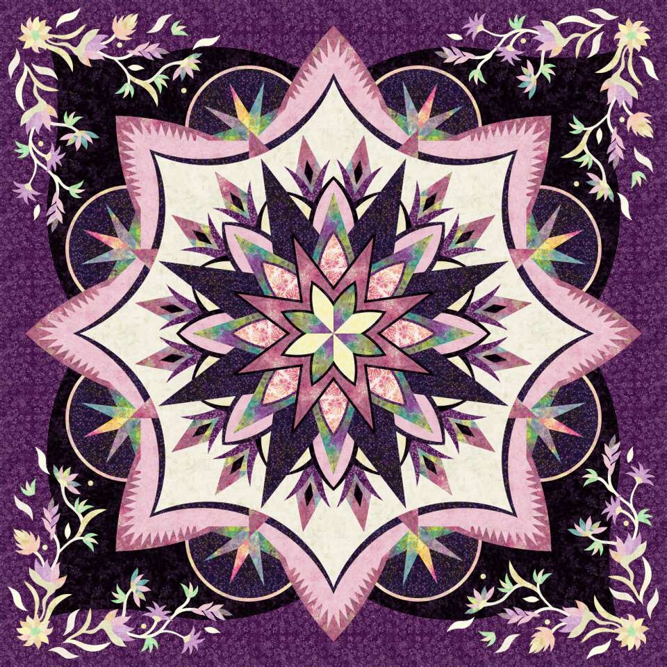 Royal Iris Purple 2 Quilt Kits Marketplace Quiltster